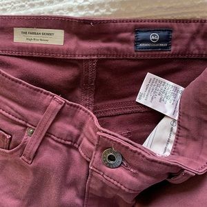 AG The Farrah High Waist Skinny Jeans Size 28